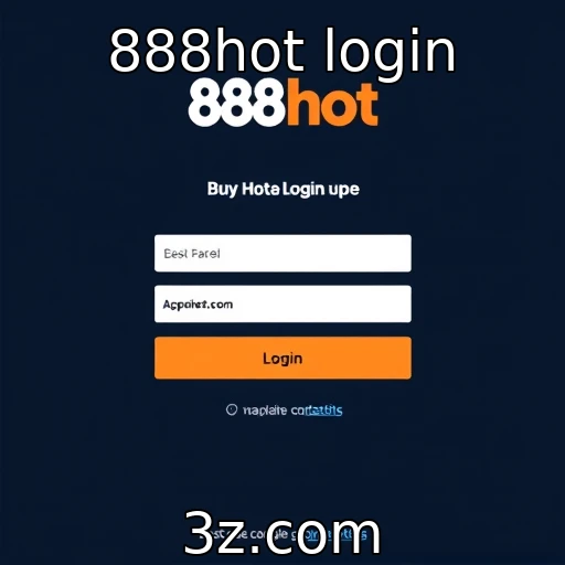 888hot login Guia Completo para o Login no 888hot: Acesso Rápido e Seguro